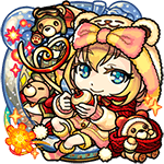 NYに寄り添う
テディベアガール アップル